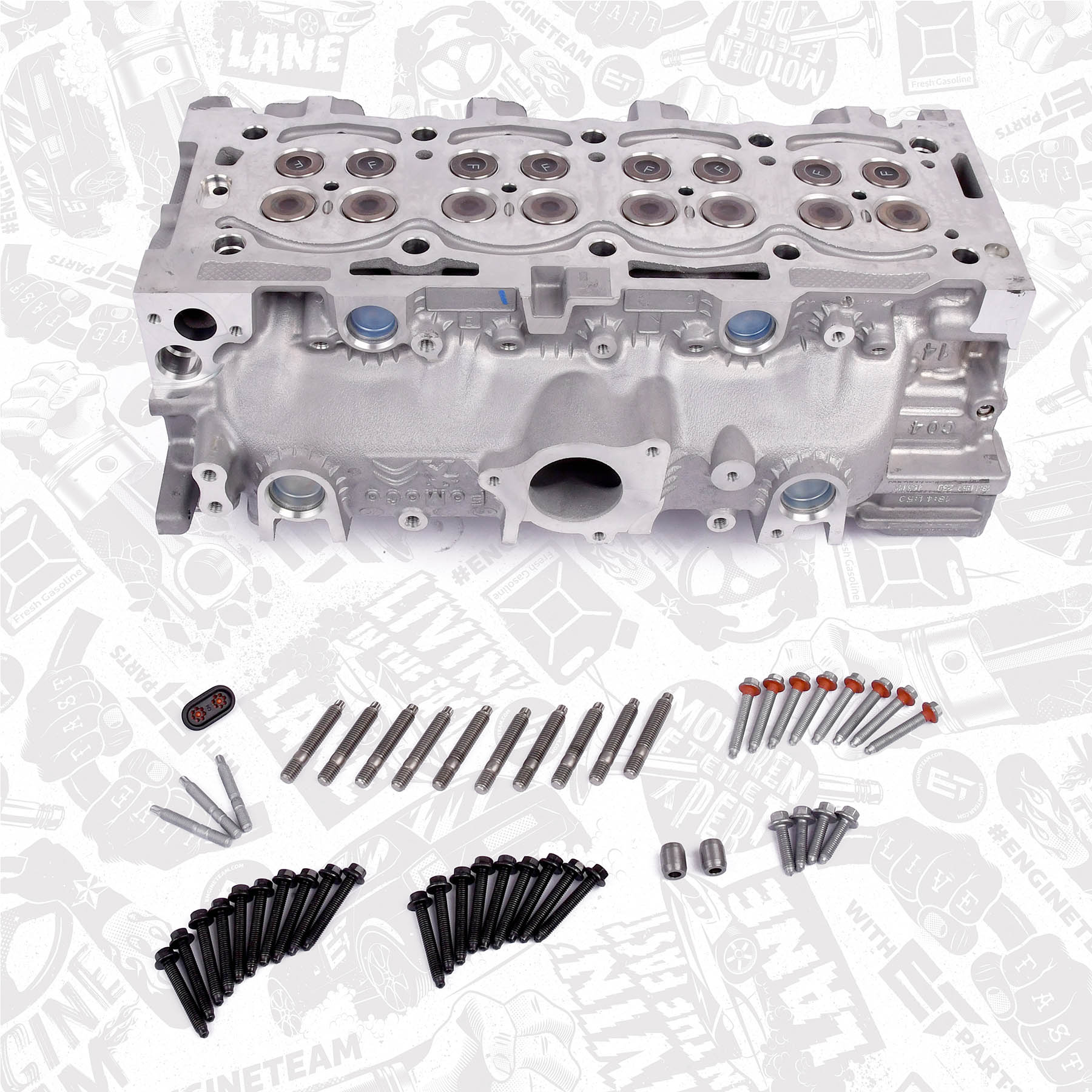 Cylinder Head - HL0133 ET ENGINETEAM - 1609073180, 1864346, DS7Q 