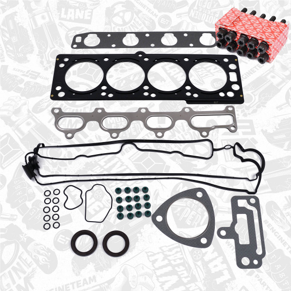 TS0030BT, Dichtungssatz, Zylinderkopf, Zylinderkopf Dichtungssatz, ET ENGINETEAM, Opel Astra Zafira Z 20 LER 2,0 2002+, 1606171, 93172424, 081.590, 52208700