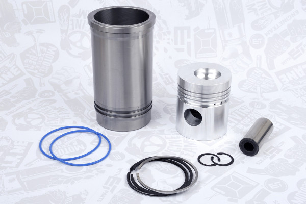 UV0014, Repair Set, piston/sleeve, Repair set - piston, sleeve, ET ENGINETEAM, Assembly UŘ-II (4kr.) kom.55,00mm, 280002002, 91642960, 80002002, 89002002, 89003912