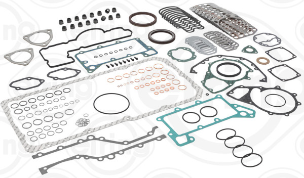 059.820, Full Gasket Set, engine, Full gasket set, ELRING, OM402