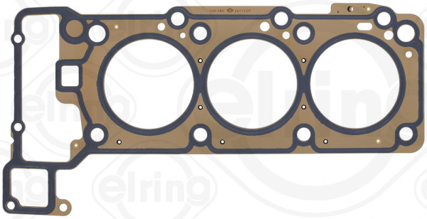 104.580, Gasket, cylinder head, Cylinder head gasket, ELRING, 1120160320, 5096482AA, 0022069, 02.10.112, 10155400, 26433PT, 30-029988-00, 415081P, 54589, 60-31260-00, AE5750, CH1503, H80640-00, 54590, 60-31260-80, 61-31260-00