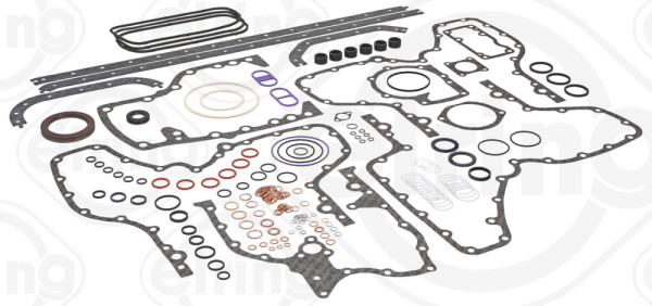 Gasket Set, crank case - 108.325 ELRING - 276124-5, 08-24875-03, 22-24187-00/0