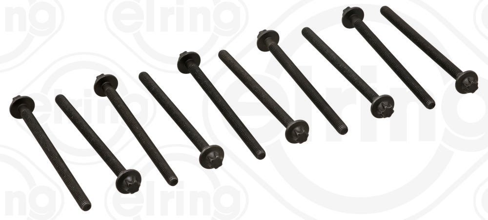 125.920, Cylinder Head Bolt Set, Bolt set, ELRING, 24454151, 016095B, 14-32132-01, 22-29015B, 81021500, BK4350, HBS253, T80082-00, 81041200, 804.920