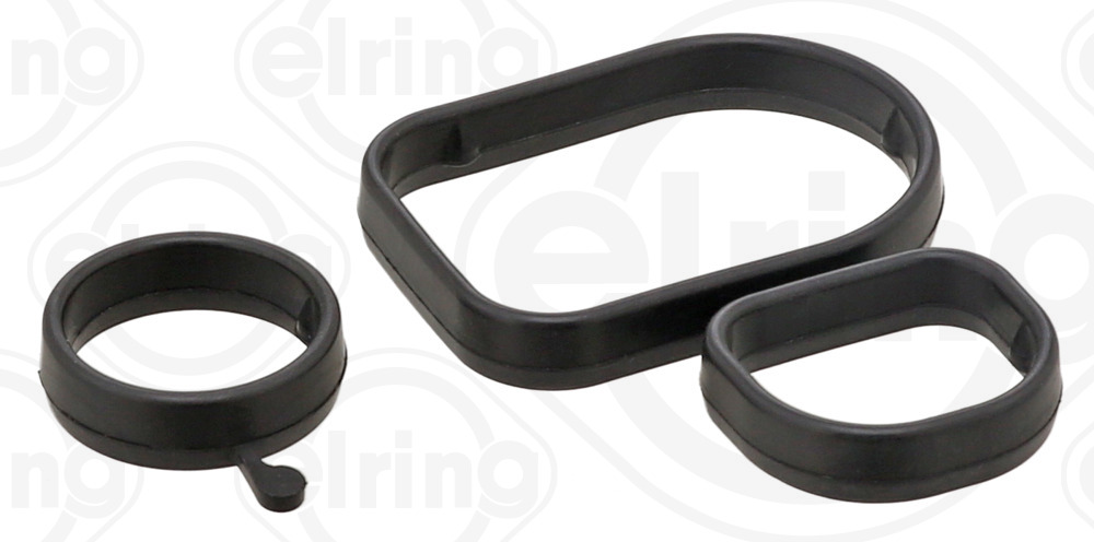 242.390, Gasket Set, oil cooler, Oil cooler gasket, ELRING, 07K117070, 039-6666, 77000100