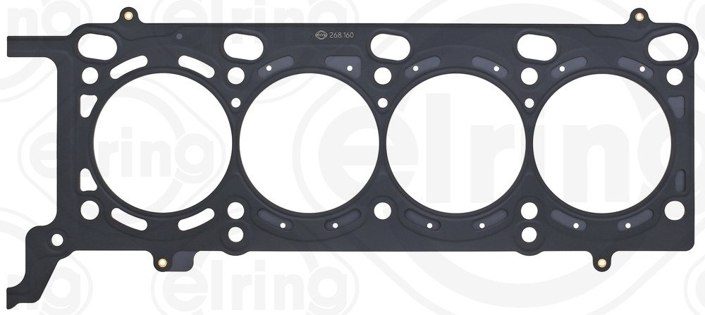 Gasket, cylinder head - 268.160 ELRING - 11121433478, LVB000370, 10185110