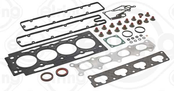 375.000, Gasket Set, cylinder head, Cylinder head gasket set, ELRING, 02-33025-01, 417782P, 52208900, CG9750, D37005, HK6788, 02-34452-01, D37005-00