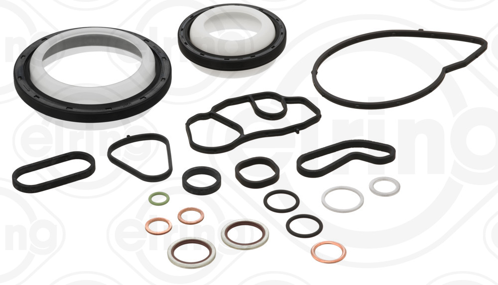 387.650, Gasket Set, crank case, Gasket set crankcase, ELRING, 54178100, CK9582