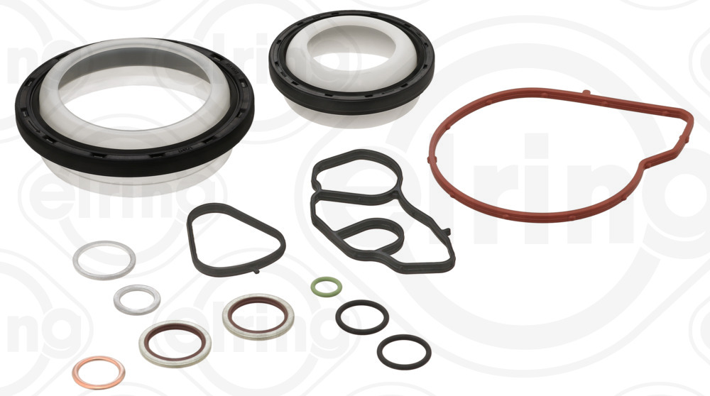 390.440, Gasket Set, crank case, Gasket set crankcase, ELRING, 54167400, CK0523, CS26453