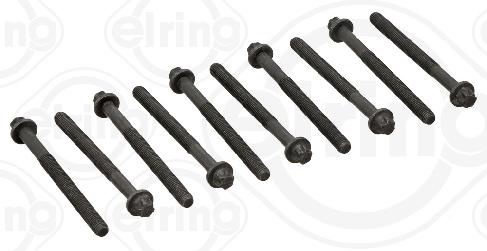 431.440, Cylinder Head Bolt Set, Bolt set, ELRING, 0204.C4, 016246B, 14-32139-01, 81027100, BK2339, HBS254, T04220-00, 14-32139-04, 81044200, BK4322, T04220-02, 0204C4, 152.530