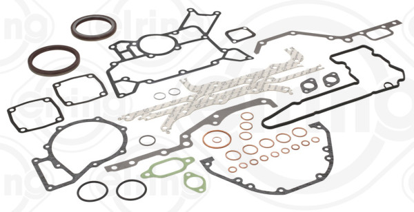 447.221, Gasket Set, crank case, Gasket set crankcase, ELRING, 5410100205, 08-33142-01, 22-28743-00/0, 54104200, B36247, EC330, B36247-00, B38459-00, 447.220, 447220