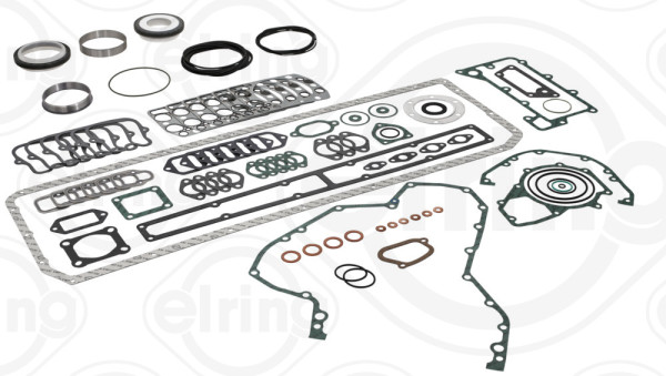 493.451, Full Gasket Set, engine, Full gasket set, ELRING, 51.00900-6620, 01-25275-15, S38354-00, 493.450