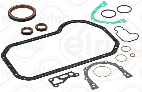 630.170, Gasket Set, crank case, Gasket set crankcase, ELRING, 051198011C, 08-31011-02, 22-27500-02/0, 428586, 54079500, 9556023, B32725-00, EM361, 08-33138-02, 428586P, B32952-00, ET813