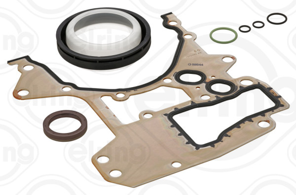 655.460, Gasket Set, crank case, Gasket set crankcase, ELRING, 08-36993-03, 54186800, 71739869, B38342-00, CK1590, D36840-00