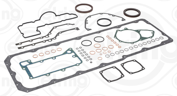 Gasket Set, crank case - 812.595 ELRING - 4240100908, 08-26976-02, 22-24668-03/0