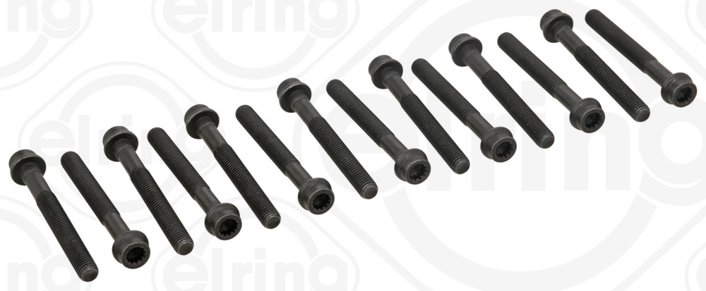 819.965, Cylinder Head Bolt Set, Bolt set, ELRING, 016277B, 14-32028-01, 22-26004B, 81006300, 9550095, BK6366, GS33558, HBS146, T50095-00, 1029900810