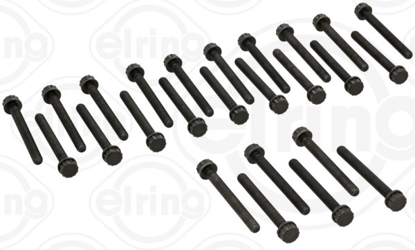 820.075, Cylinder Head Bolt Set, Bolt set, ELRING, 14-32063-02, T06604-00, OM352, OM366