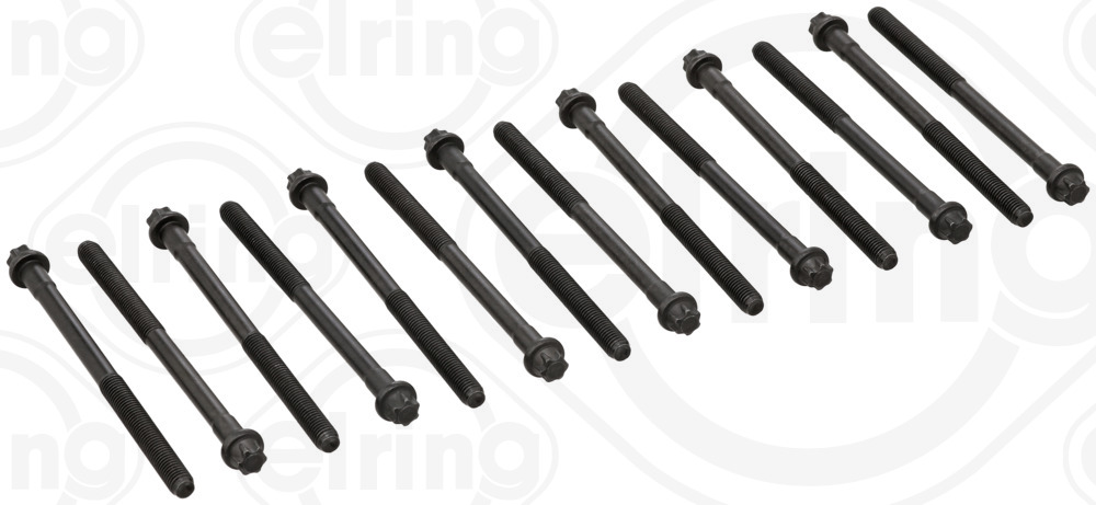 820.229, Cylinder Head Bolt Set, Bolt set, ELRING, 11121718931, 11121722021, 11121726478, 016253, 04430, 14-32001-01, 22-11003B, 80005000, 9550052, BK6330, GS33459, HBS041, 016253B, 81004500, T50052-00, 016253P