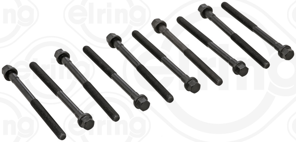 820.490, Cylinder Head Bolt Set, Bolt set, ELRING, 480-1003082, 81SM6065HA, 016222B, 14-32013-01, 22-18083B, 81001700, 9501660, BK6354, HBS001, 81008700, T01660-00, 6083155, 6088344