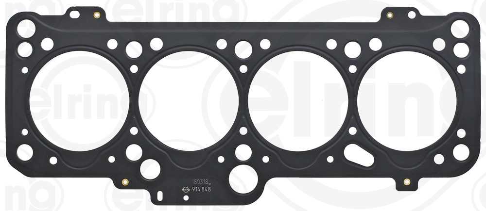 Gasket, cylinder head - 914.848 ELRING - 028103383AH, 028103383BB, 028103383BH