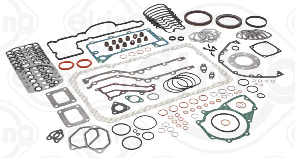 914.959, Dichtungsvollsatz, Motor, Dichtungssatz komplett, ELRING, 01-25105-38, 20-26235-41/0, 55010700, EX85, S31289-00, OM401LA, OM441LA