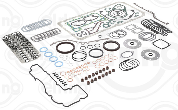 914.975, Dichtungsvollsatz, Motor, Dichtungssatz komplett, ELRING, 01-25105-40, 20-26235-42/0, 55010700, EX85, S30418-00, S31290-00, OM402LA, OM442LA