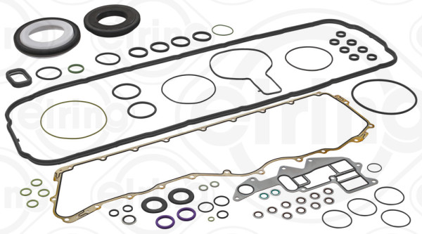 928.130, Gasket Set, crank case, Gasket set crankcase, ELRING, Renault FM FMX Volvo FM FMX D11K, 08-42117-02, 22106469, 7422106469, B82535-00, CS-469