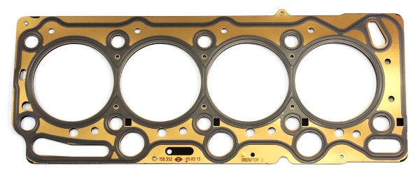 158.352, Gasket, cylinder head, Cylinder head gasket, ELRING, 97376212, 10179600, 30-030541-00, 415531P, 61-37235-00, AH6910, H01903-00, 158.350