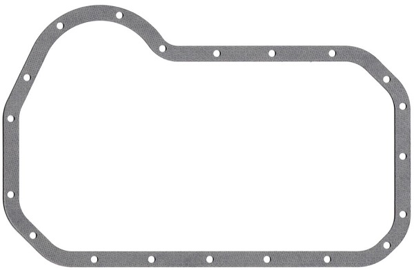 248.097, Gasket, oil sump, Oil pan gasket, ELRING, 028103609A, 034-0691, 04116, 07.10.006, 07556, 1056019, 14034800, 31-026554-10, 423881, 70-12948-10, JH853, OP3331, OS20056, OS20101C, 31-026554-50, 423881AO, 71-12948-10, JJ140, X04116-01, 423881P, 213.070