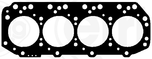 530.030, Gasket, cylinder head, Cylinder head gasket, ELRING, 10100120, 29003, 608630, 61-53020-20, 8-97066198-0, AD5400, CH6592B, H29003-20