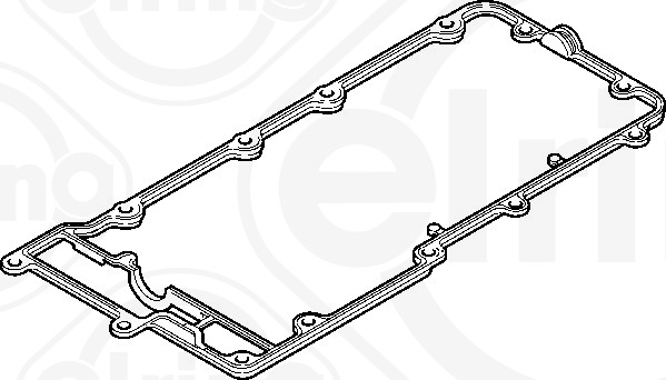 582.790, Gasket, cylinder head cover, Cylinder head cover gasket, ELRING, 104228, 11096500, 50-029442-00, 71-36824-00, ERR7090, JM5034, RC7360, X83088-01, ERR7094