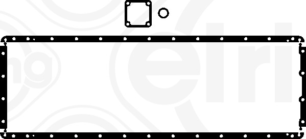 749.592, Gasket Set, oil sump, Oil pan gasket, ELRING, 550343, 551466, 04.18.002, 10-24802-05, 23-27891-00/0, E38464-00, HC400, RK-343, X54011-01, 550036, 550211