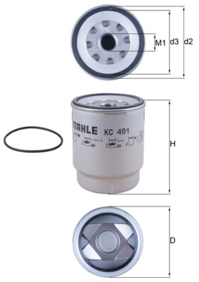 KC491D, Kraftstofffilter, Kraftstofffilter, MAHLE, 20879806, 21017305, 212295, 2415700, 40578, 7420998346, BF1386, F026402794, FS19918, FT6561, H328WK, P550913, R60RD, WK10006Z, 208798060, 7421380472, F026402794-003, FS19966, H392WK, R60RDRCR02, WK1000Z, 21380475, 7421764968, FS20082, H7091WK30, 21380479