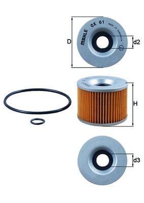 OX61D, Ölfilter, Ölfilter, MAHLE, 1210031T0301, 15410422000, 16099003, 24937, 2520040799, 2547100, 350, 36Y1344000, 61150000, AC3217, CH4781, COF301, FA4917, JFO0011, KN401, MH813X, ML16806, OFE001, P148, P300, 15410422004, 24940, 36Y1344100, 3990070T031, CH6006, JFO0012, MH814, ML16809, OFE001P, P7006