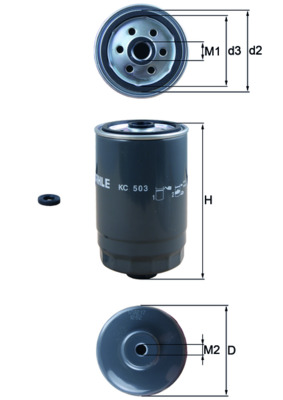 KC503D, Fuel filter, Fuel filter, MAHLE, 2446800, 31922A9000, ALG2369, CS767, F026402240, H468WK, 319703Z950, 31970C5900