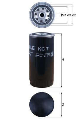 KC7, Fuel filter, Fuel filter, MAHLE, 0006572881, 0241505, 1457429676, 154070029180, 2430900, 2910123074042, 351FS, 43.27.08/130, 5011308, 61500080135, 6193, 686, 7176-492, 7984903, 8106473, 85100002716, AMO43901, AP3198, AZF034, BF980, BG1507, CS164, DN297, EFG079, ELG5502, F162, F67045, FDN8410, FF4070, FF5445