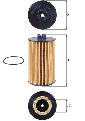 OX161D, Oil Filter, Oil filter, MAHLE, 0001801609, 0170778, 02931094, 0343220003, 10020, 1009, 11708550, 14026, 2500700, 35369, 462784, 50013629, 5515, 57214, 608773, ABP/N10GLF3827, ALO8751/1, CH5957, D28E160H01, ELH4751, F026407040, F411201510010, FA5644ECO, FO020, G1338, HU931/5X, LF3827, LP8700, MD453, ML1712