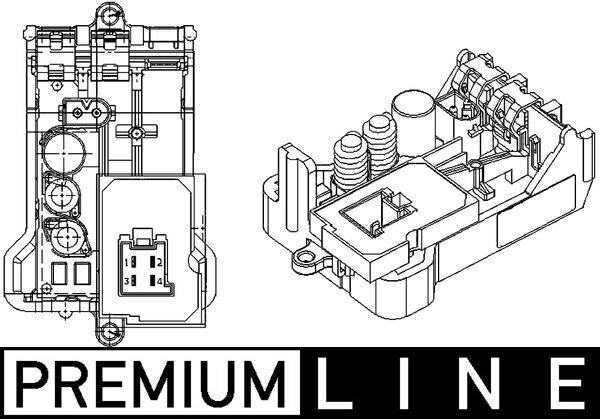 ABR8000P, Regler, Innenraumgebläse, Klimaanlage verschiedene, MAHLE, 0108202810, 106069, 351029061, 81.25601.0026, 9140010500, 5HL351029-061, 81.25601.0027, A0108202810, 81256010024