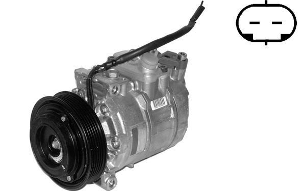 Compressor, air conditioning - ACP1011000S MAHLE - 09196945, 10-0082, 1.5141