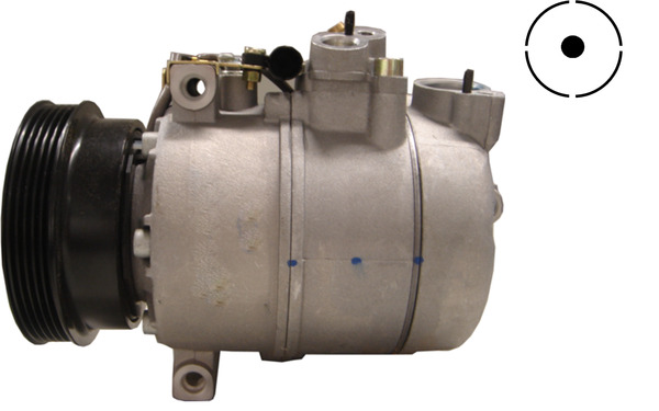 Compressor, air conditioning - ACP1039000S MAHLE - 0200K043, 10-0441, 108119