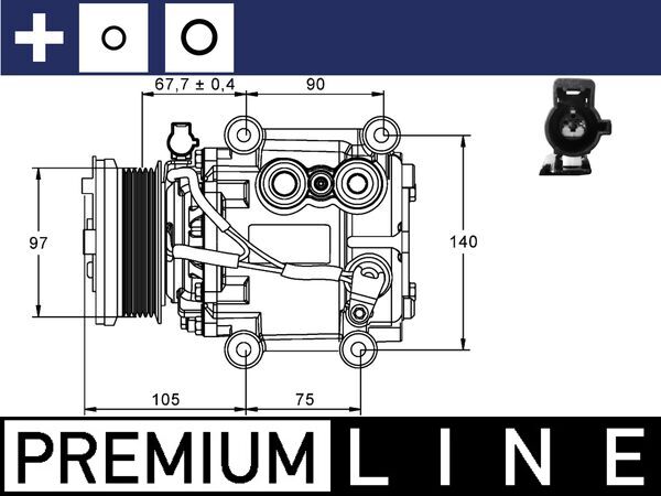 ACP848000P, Compressor, air conditioning, Air-conditioning various, MAHLE, 10-160-01024, 1201731, 135124, 1.8045, 240304, 32734, 351113221, 699339, 7700K034, 7X4319D629AA, 81.05.00.004, 89241, 9206.0744, 945625, ACP516, C2S42081, DCP11005, JRAK025, KPJR400, TSP0155387, 135124R, 1X4H19D629AB, 32734G, 8FK351113-221, C2S44928, JRAK034, TSP0159387, JRK025, XR820839, YBYH19D629KA