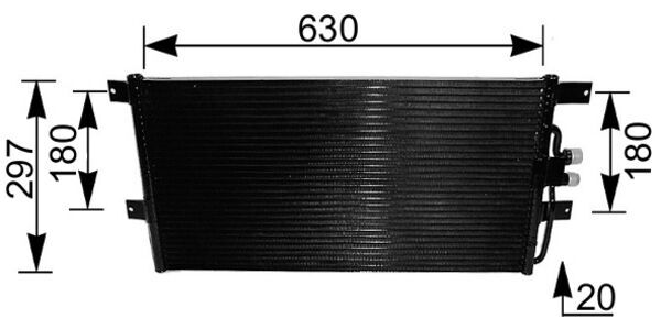 AC217000S, Kondenzátor, klimatizace, Klimatizace různé, Klimatizace různé, MAHLE, 0810.2043, 102824, 115033, 161030, 242010N, 260919, 350203477000, 351037431, 35140, 53828, 58005145, 701820413, 730M48, 816947, 888-0400036, 925025, 94307, 945394, 9558305145, AC830058, CT11340, F4AC1090, KDVW145, TSP0225075, V15621009, VN5145, 58005195, 701820413D, 8FC351037431, 94523