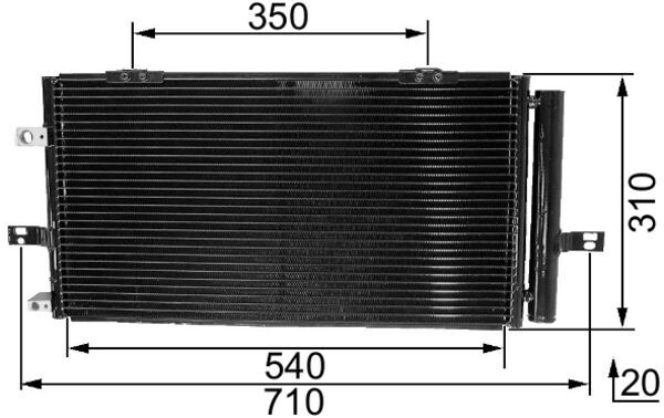 AC230000S, Kondenzátor, klimatizace, Klimatizace různé, Klimatizace různé, MAHLE, 02005078, 0801.2010, 102765, 161296, 260395, 351037671, 35659, 372007N, 53555, 702M19, 818053, 925417, 94652, AU5078, AU5078D, CT11365, F4-53555, F453555, JRB000140, KDAU078, TSP0225367, 2005078, 8FC351037-671, JRB100653