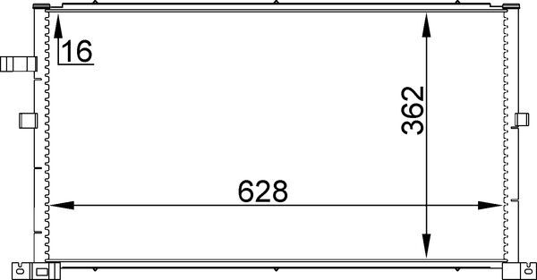 AC296001S, Kondensator, Klimaanlage, Klimaanlage verschiedene, MAHLE, 0805.3016, 092004N, 10-110-01023, 103134, 1152429, 1223624, 161132, 18005334, 2555305334, 260002, 300051, 350203607000, 351300-324, 35525, 53519, 5M5H19710AA, 60185334, 7110141, 712M23, 8142701, 817567, 82D0226117MA, 888-0400340, 925494, 945118, 94586, AC822645, DCN10013, F4-AC1045, F4AC1045