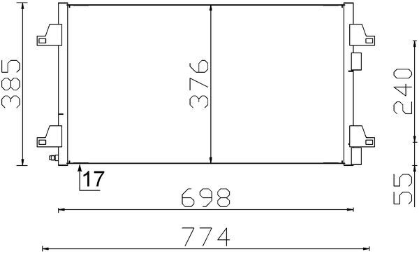 AC297000S, Kondenzátor, klimatizace, Klimatizace různé, Klimatizace různé, MAHLE, 0809.3039, 10-110-01065, 102763, 1223252, 161282, 182002N, 260039, 350203276000, 351300-344, 35447, 382500, 43005280, 53488, 6055305280, 723M32, 817568, 8200008763, 82D0225465A, 888-0400220, 925495, 945325, 94551, AC848361, DCN23015, F4-53488, F453488, KDRT280, QCN330, TSP0225465, 1223252X