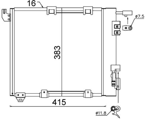 AC349000S, Kondensator, Klimaanlage, Klimaanlage verschiedene, MAHLE, 0807.2011, 09118898, 102735, 1223494, 152050N, 161236, 1850056, 260021, 3018500078, 350203263000, 351037-571, 35302, 37005250, 393800, 5051305250, 53202, 60375250, 720M31, 817506, 82D0225221A, 888-0400158, 905474, 9118898, 94385, 945259, AC859428, CT11355, DCN20006, F4-53202, F453202