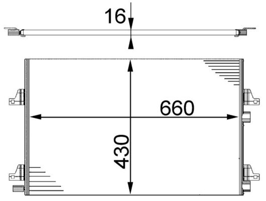 AC355000S, Kondenzátor, klimatizace, Klimatizace různé, Klimatizace různé, MAHLE, 0809.3030, 103308, 161283, 182400N, 260460, 345290, 350203439000, 351301-434, 35557, 43005297, 53549, 723M75, 817731, 8200033733, 888-0400371, 925514, 945326, 94627, AC830091, DCN23022, F4-53549, F453549, KDRT297, QCN332, RN154C002, TSP0225539, 351301431, 809.303, BC439, RT5297