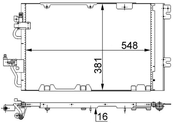 AC375000S, Condenser, air conditioning, Air-conditioning various, MAHLE, 0807.2022, 103830, 1223491, 152027N, 161072, 1850098, 350203258000, 351301741, 35556, 37005384, 43146, 818114, 82D0226207MA, 888-0400364, 905627, 945844, 94809, AC830048, DCN20010, F4-43146, F443146, OL5384, OL5384D, QCN273D, TSP0225668, V40-62-0029, 1223491X, 8FC351301-741, 93178960, BC258