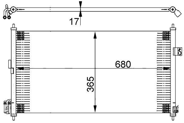 AC390000S, Kondenzátor, klimatizace, Klimatizace různé, Klimatizace různé, MAHLE, 072031N, 0821.3021, 103844, 13005263, 162036, 260443, 350203430000, 351304-661, 35550, 43151, 814331, 82D0225615A, 888-0400329, 921008H300, 925678, 945772, 94893, AC830027, CN5577, DN5263, DN5263D, F443151, TSP0225615, V38-62-0006, 351302251, 888-0400389, 921008H310, BC430, F4-43151, 8FC351302-251