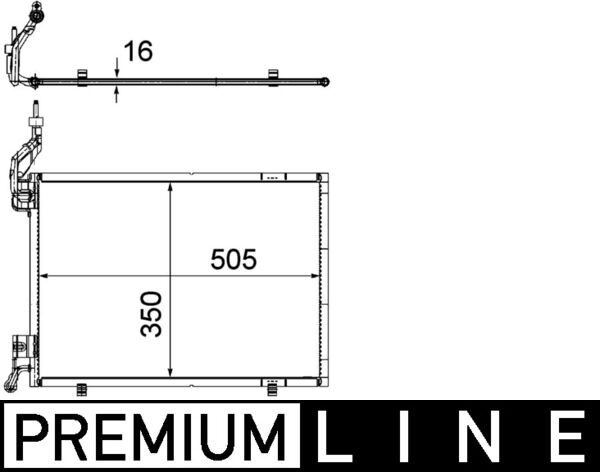 AC579000P, Condenser, air conditioning, Air-conditioning various, MAHLE, 0805.3032, 092051N, 10-110-01303, 105524, 1513110, 18005444, 260759, 350203719000, 351309271, 35976, 43399, 712M36, 8880400498, 940107, AC830033, CF20234, DCN10048, F4-AC2024, F4AC2024, FD344C002, FD5444, 1521950, 350203719002, 8FC351309-271, AP3119710AA, 1526276, HC200B5E1B07, 1717508, VP8V5H19710AF, 8V5119710AC