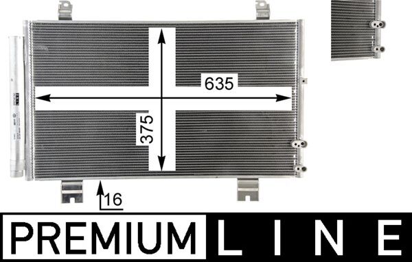 AC69000P, Kondensator, Klimaanlage, Klimaanlage verschiedene, MAHLE, 107292, 212096N, 261162, 351008-431, 43559, 53005662, 814460, 8846030B40, 940365, DCC1848, DCN51013, TO5662D